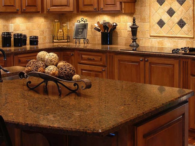 A beautiful interior of a custom kitchen